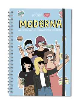 AGENDA BOLSILLO 2018 MODERNA DE PUEBLO