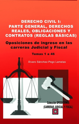 DERECHO CIVIL I. PARTE GENERAL, DERECHOS REALES, OBLIGACIONES Y CONTRATOS (REGLA