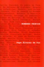 NOMBRES PROPIOS