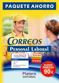 PERSONAL LABORAL DE CORREOS. PACK AHORRO