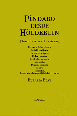 P�NDARO DESDE H�LDERLIN