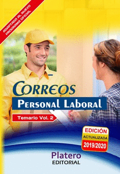 PERSONAL LABORAL DE CORREOS. TEMARIO. VOLUMEN II