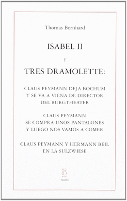 ISABEL II Y TRES DRAMOLETTE