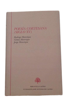 POES�A CORTESANA (SIGLO XV)