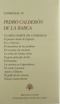 PEDRO CALDERN DE LA BARCA COMEDIAS IV