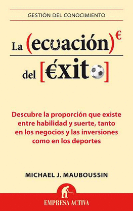 LA ECUACI�N DEL �XITO