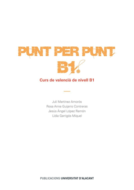 PUNT PER PUNT. B1