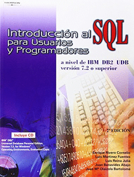 INTRODUCCI�N AL SQL PARA USUARIOS Y PROGRAMADORES