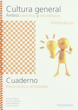 CUADERNO DE CULTURA GENERAL �MBITO CIENT�FICO Y TECNOL�GICO. MATEM�TICAS