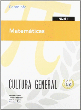 MATEM�TICAS. NIVEL II. CULTURA GENERAL