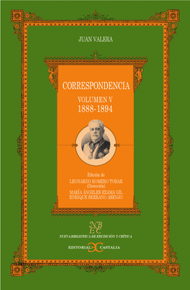 CORRESPONDENCIA. VOLUMEN V: 1888-1894