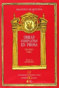 OBRAS COMPLETAS EN PROSA. VOLUMEN I. TOMO I