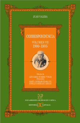 CORRESPONDENCIA. VOLUMEN VII (1900-1905)                                       .