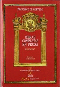 OBRAS COMPLETAS EN PROSA. VOLUMEN V