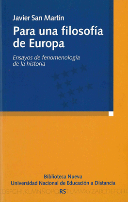 PARA UNA FILOSOFA DE EUROPA