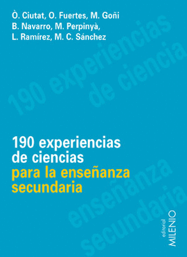 190 EXPERIENCIAS DE CIENCIAS PARA LA ENSE�ANAZA SECUNDARIA