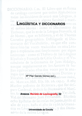 LINGU�STICA Y DICCIONARIOS