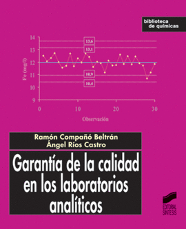 GARANTIA CALIDAD LABORATORIOS ANALITICOS