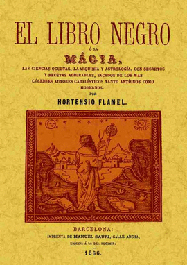 EL LIBRO NEGRO O LA MAGIA