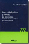 COMUNIDAD POLTICA Y LIBERTAD DE CREENCIAS