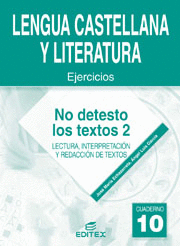 ESO - LENGUA CUAD. 10 - NO DETESTO LOS S