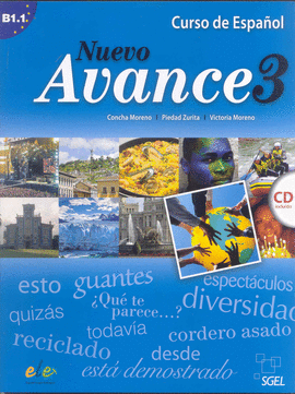 NUEVO AVANCE 3 ALUMNO +CD