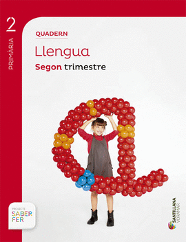 QUADERN LLENGUA 2 PRIMARIA 2 TRIM SABER FER