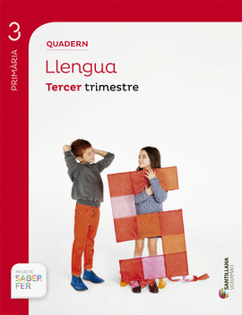 QUADERN LLENGUA 3 PRIMARIA 3 TRIM SABER FER