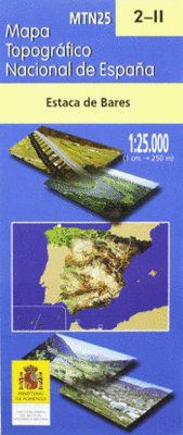 ESTACA DE BARES 1:25.000 MAPA TOPOGRAFICO NACIONAL