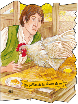 GALLINA HUEVOS DE ORO-TROQ.CL�SICOS-IMPR.