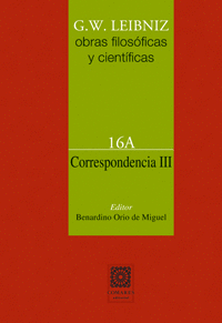 CORRESPONDENCIA  III  ( VOLUMEN 16A ).