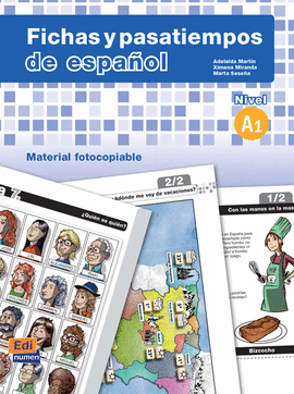FICHAS Y PATIEMPOS DE ESPA�OL - NIVEL A1 -