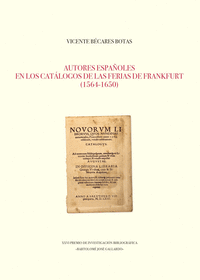 AUTORES ESPA�OLES EN LOS CAT�LOGOS DE LAS FERIAS DEFRANKFURT
