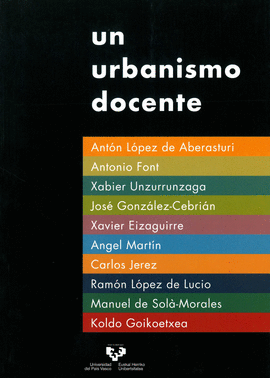 UN URBANISMO DOCENTE