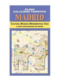 PLANO CALLEJERO TUR�STICO DE MADRID