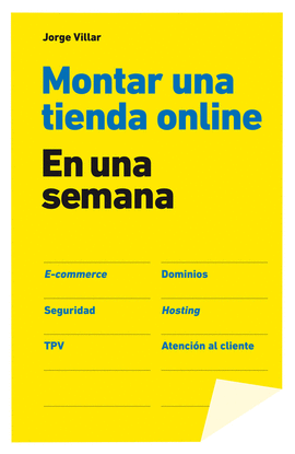 MONTAR UNA TIENDA ONLINE EN UNA SEM