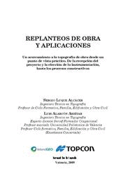REPLANTEOS DE OBRA Y APLICACIONES