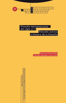 FILOSOF�A IBEROAMERICANA DEL SIGLO XX TOMO II VOL. 33