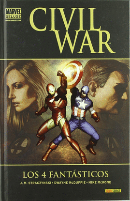 MARVEL CIVIL WAR LOS 4 FANTASTICOS