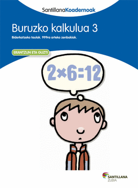BURUZKO KALKULUA 3 SANTILLANA KOADERNOAK