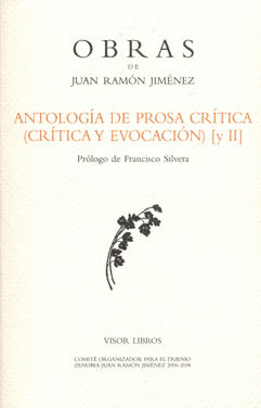 O.C. JUAN RAMON JIMENEZ ANTOLOGIA PROSA (II)