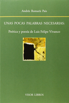 UNAS POCAS PALABRAS NECESARIAS