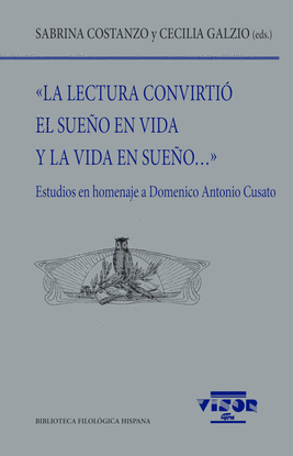 LA LECTURA CONVIRTI EL SUEO EN VIDA Y LA VIDA EN SUEO...