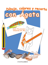 DIBUJA, COLOREA Y RECORTA CON GATA.