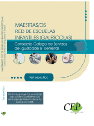 MAESTRAS/OS RED DE ESCUELAS INFANTILES (GALESCOLAS) DEL CONSORCIO GALEGO DE SERVICIO
