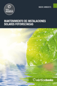 MF0837 2 MANTENIMIENTO DE INSTALACIONES SOLARES FOTOVOLTAICAS