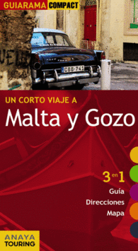 MALTA Y GOZO GUIARAMA COMPACT 3 EN 1 GUIA TURISTIC