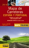 MAPA DE CARRETERAS DE ESPAA Y PORTUGAL 1:340.000, 2016