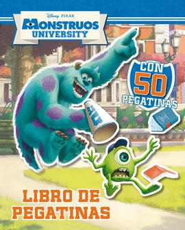 MONSTRUOS UNIVERSITY LIBRO DE PEGAT