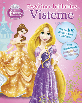 PRINCESAS. V�STEME. PEGATINAS BRILLANTES